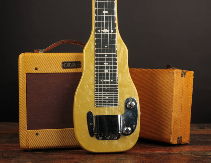ギター 1974 FENDER Champion lap steel USA Vintage Fender Champ Lap Steel Electric Guitar Blonde
