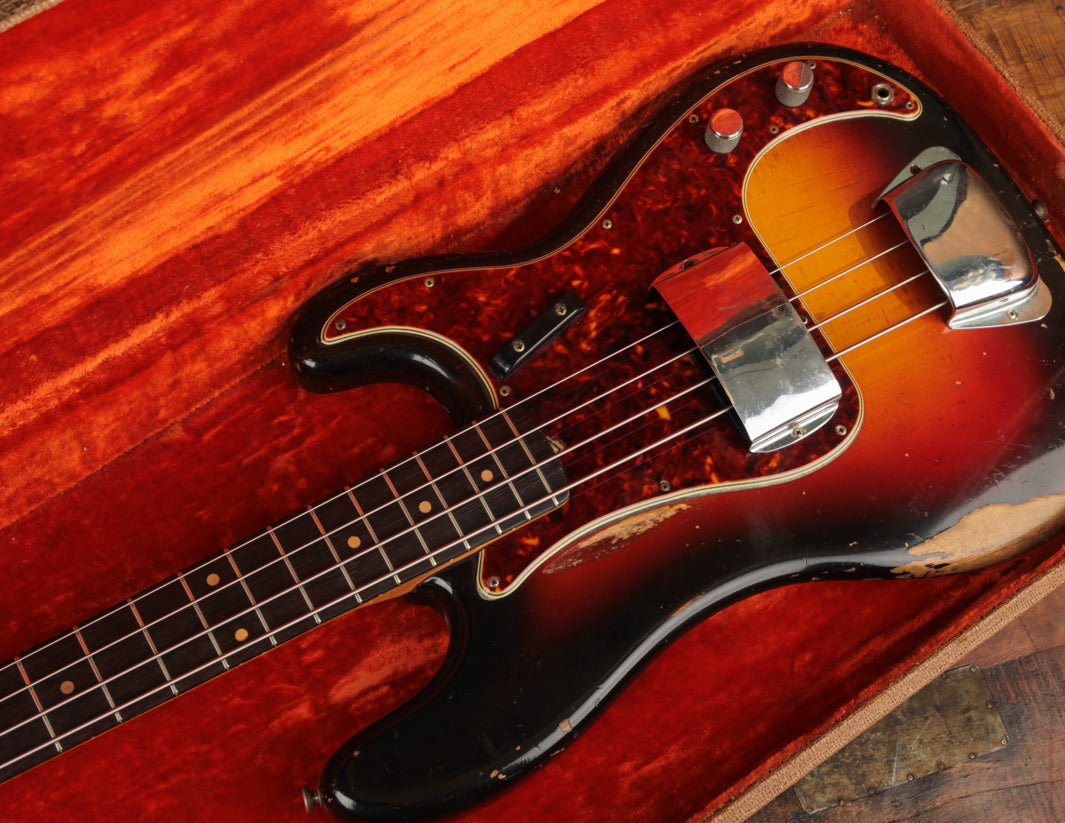 1962 Fender Precision Bass, Sunburst | The Music Emporium