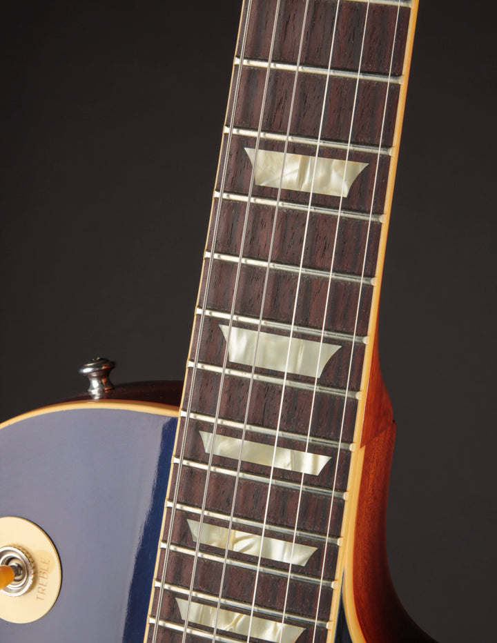 ギター Gibson 1957 Les Paul Candy Apple Blue Gibson Custom 1957 Les Paul Reissue VOS - Candy Apple Blue