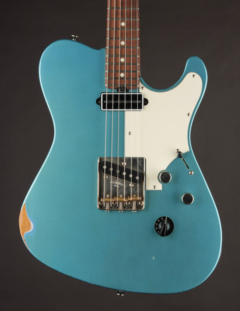 Asher T-Deluxe Aged Lake Placid Blue (USED, 2018)