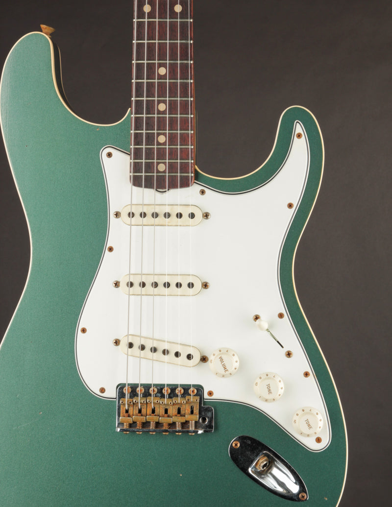 Fender Custom Shop LTD Double Bound Stratocaster, Sherwood Green Metallic (USED, 2021)