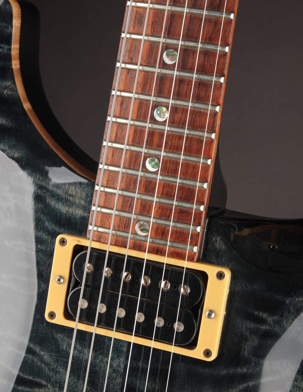 PRS Custom 24 10-Top Electric Guitar Faded Whale Blue Demo