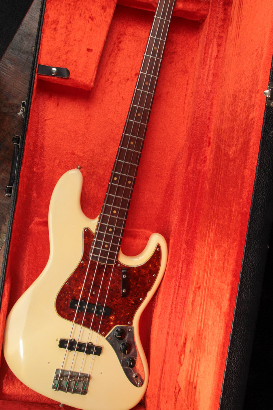 1963 Fender Jazz Bass, Olympic White | The Music Emporium