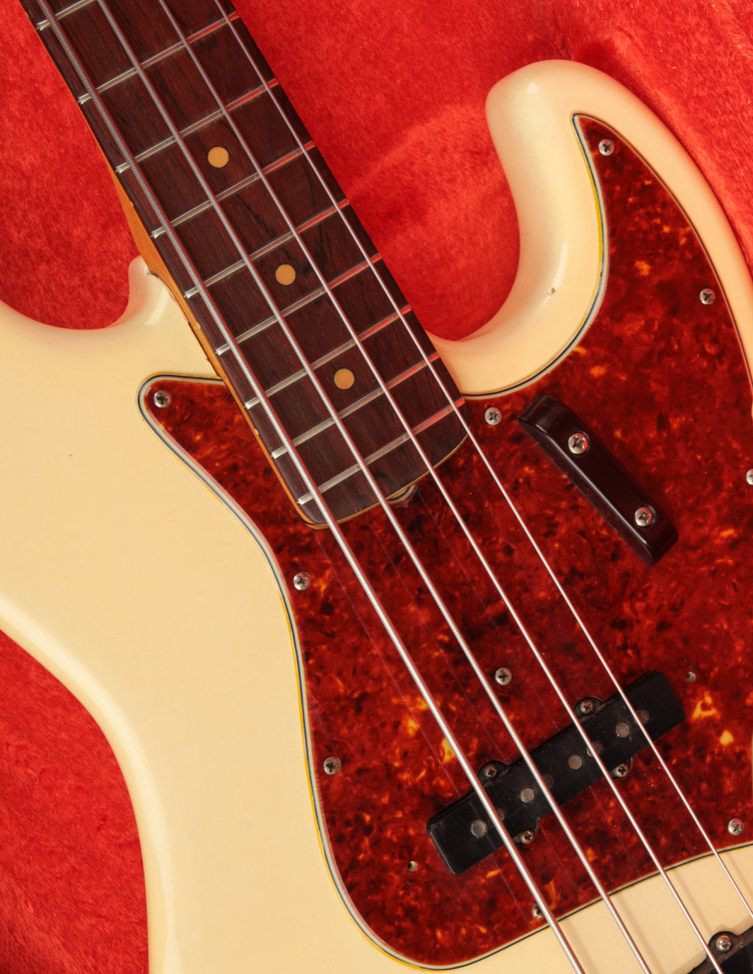 1963 Fender Jazz Bass, Olympic White | The Music Emporium