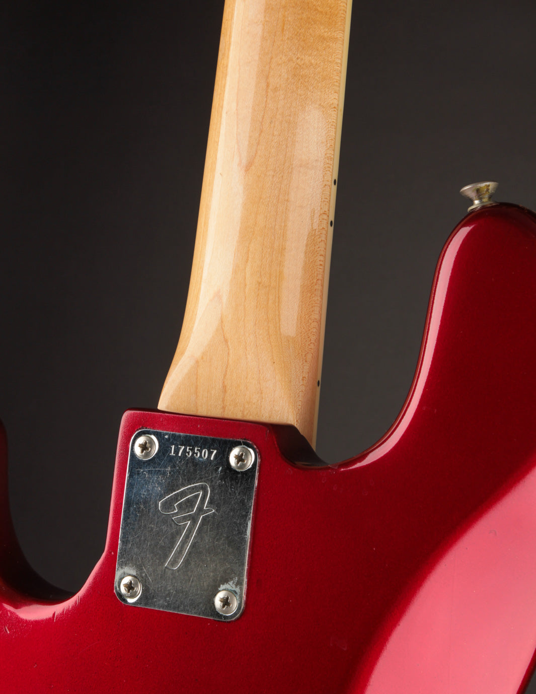 67 Fender Jazz Bass: Candy Apple Red at The Music Emporium