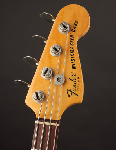 Fender Musicmaster Bass, Black (1979)