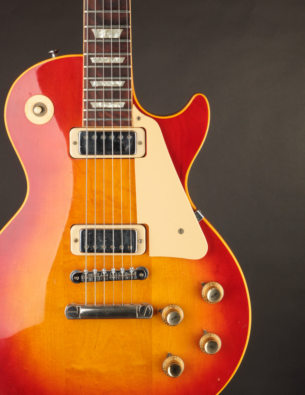 1973 Gibson Les Paul Deluxe, Cherry Sunburst | The Music Emporium