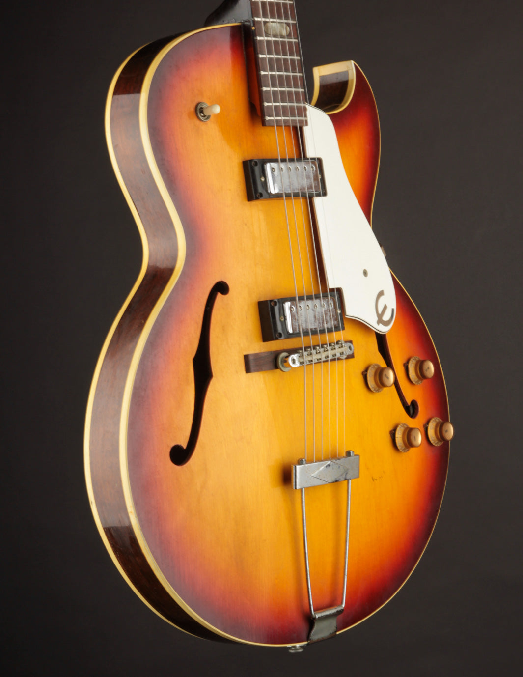 Vintage Epiphone Sorrento E452T Royal Olive 1966 | Cream