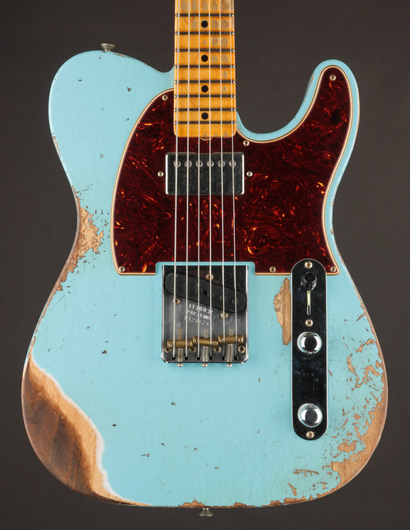 Fender Custom Shop 1952 Telecaster Daphne Blue/Heavy Relic (USED, 2023)