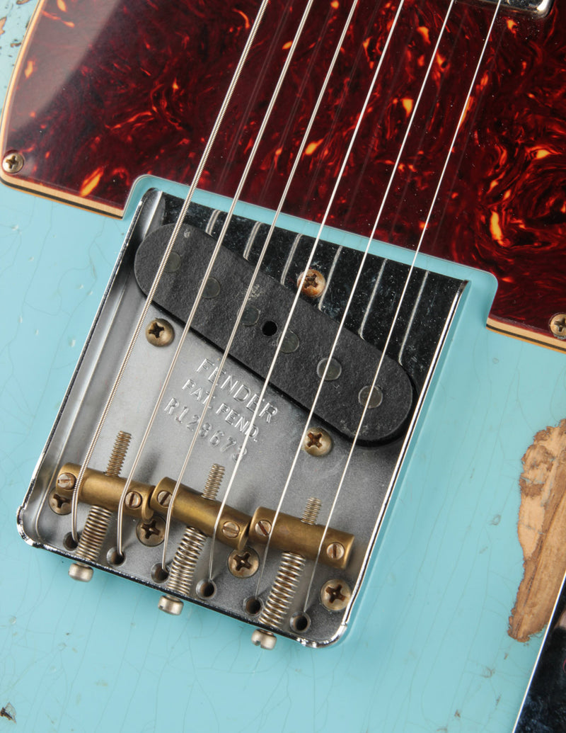 Fender Custom Shop 1952 Telecaster Daphne Blue/Heavy Relic (USED, 2023)