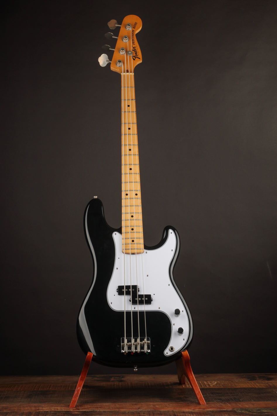 1974 Fender Precision Bass, Black | The Music Emporium