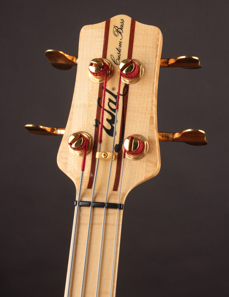 Wal MK1 Fretless Bass Flamed Maple/Mahogany (USED, 1981)