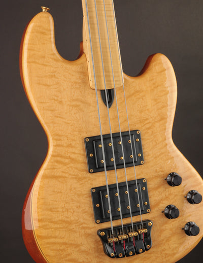 Wal MK1 Fretless Bass Flamed Maple/Mahogany (USED, 1981)