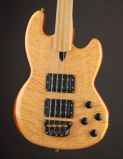 Wal MK1 Fretless Bass Flamed Maple/Mahogany (USED, 1981)