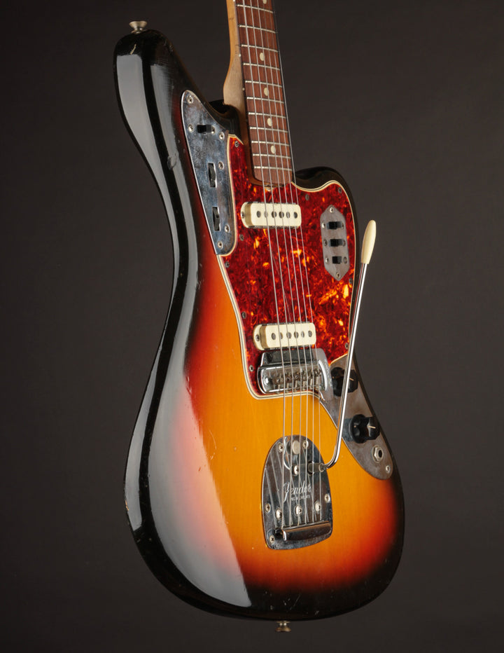 65 Fender Jaguar: Vintage Sunburst at The Music Emporium