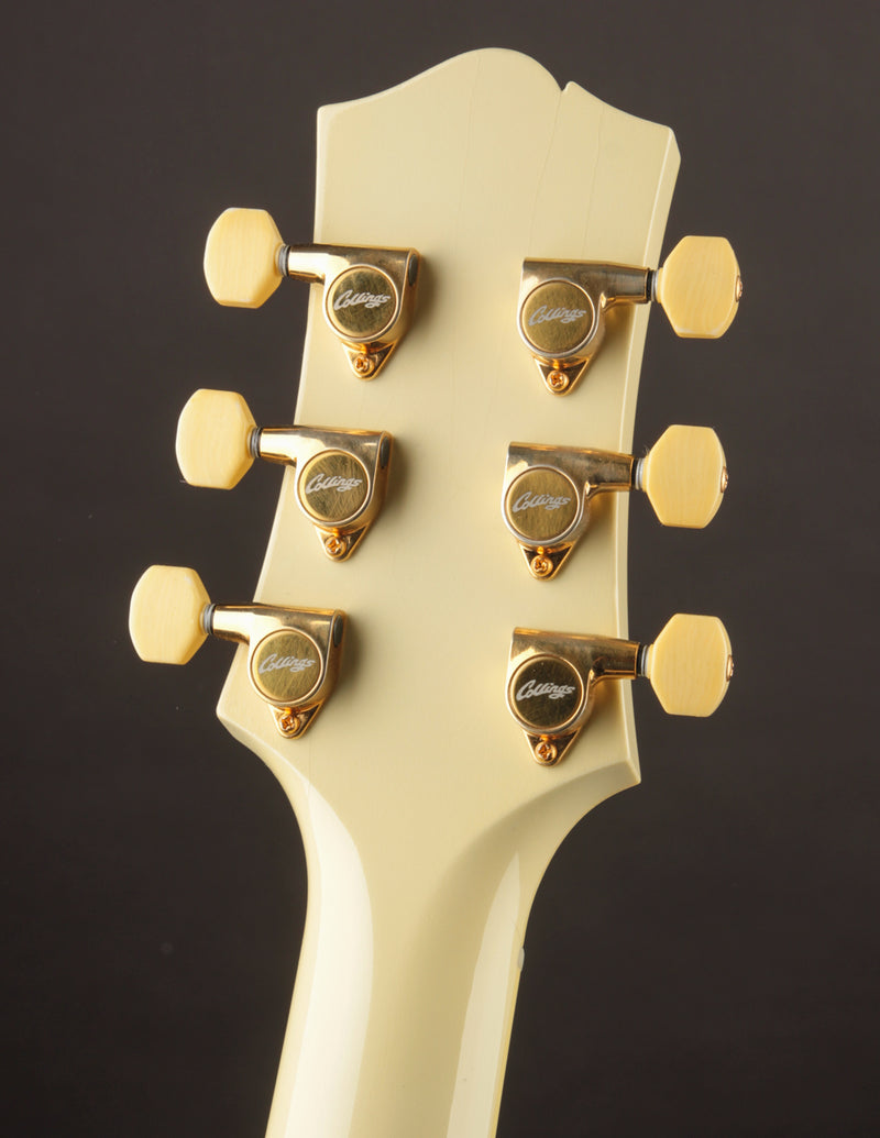 Collings City Limits Deluxe Aged Olympic White w/ Throbaks (USED, 2020)