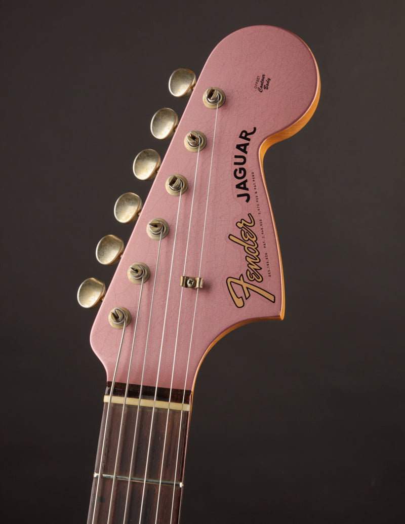 Fender Custom Shop 1964 Jaguar Aged Burgundy Mist Metallic/Journeyman (USED, 2024)
