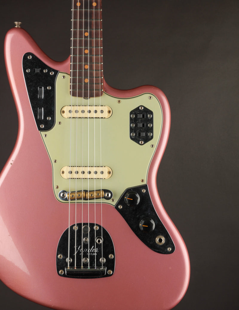 Fender Custom Shop 1964 Jaguar Aged Burgundy Mist Metallic/Journeyman (USED, 2024)