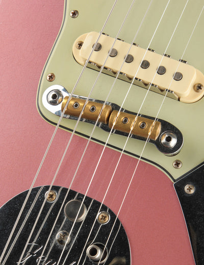 Fender Custom Shop 1964 Jaguar Aged Burgundy Mist Metallic/Journeyman (USED, 2024)