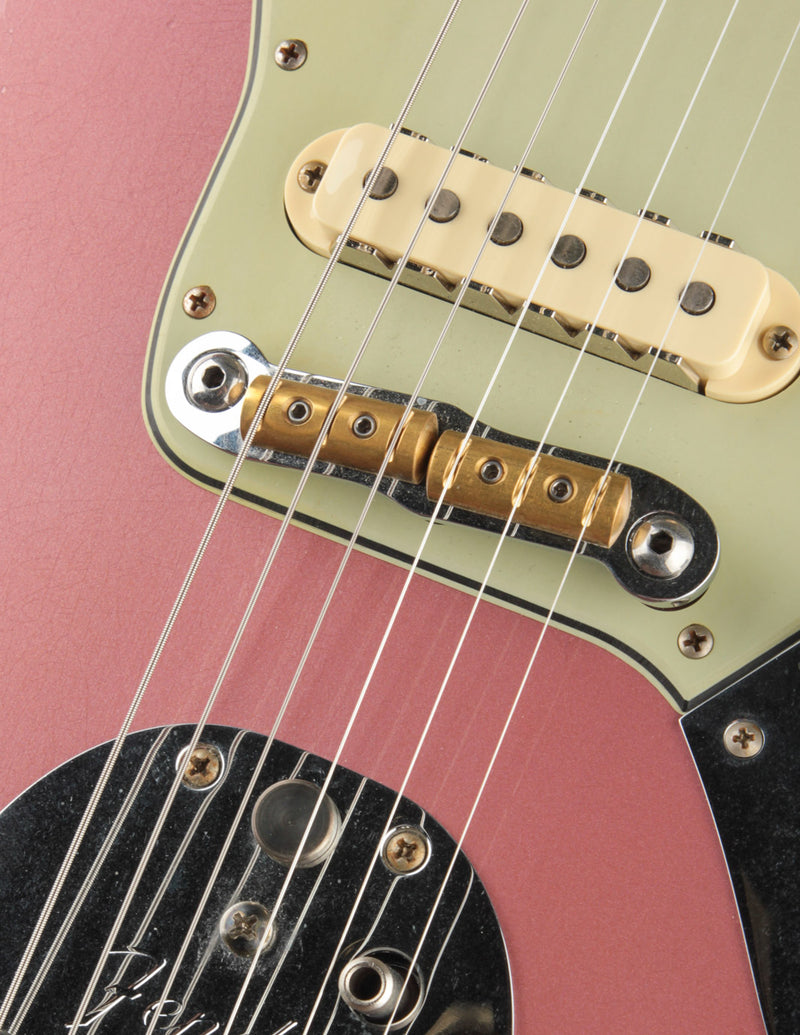 Fender Custom Shop 1964 Jaguar Aged Burgundy Mist Metallic/Journeyman (USED, 2024)