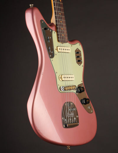 Fender Custom Shop 1964 Jaguar Aged Burgundy Mist Metallic/Journeyman (USED, 2024)