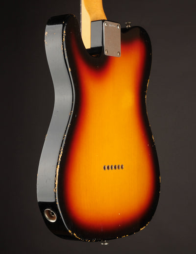 Fender Custom Shop '63 Telecaster Relic, 3-Tone Sunburst (USED, 2012)