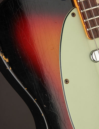 Fender Custom Shop '63 Telecaster Relic, 3-Tone Sunburst (USED, 2012)