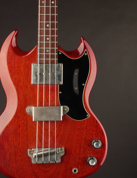 1964 Gibson EB-0 Bass Guitar in Cherry | The Music Emporium