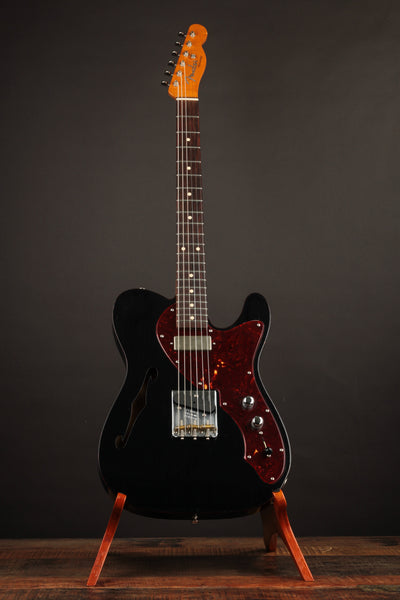Fender Custom Shop 1950s Thinline Telecaster Black/DLX Closet Classic (USED, 2021)