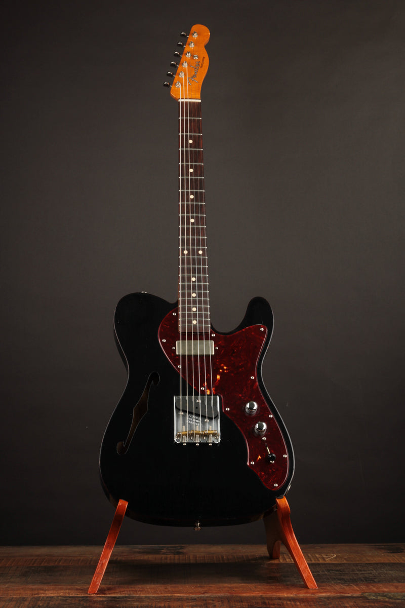 Fender Custom Shop 1950s Thinline Telecaster Black/DLX Closet Classic (USED, 2021)