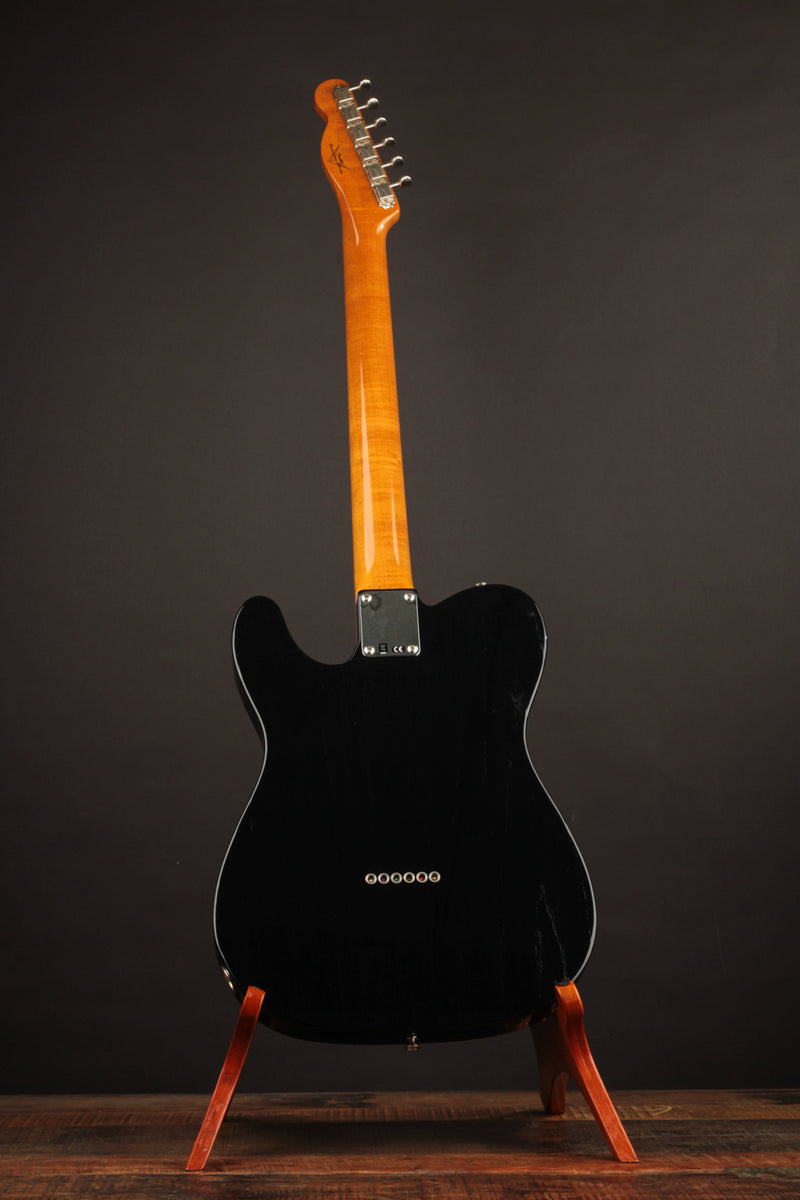 Fender Custom Shop 1950s Thinline Telecaster Black/DLX Closet Classic (USED, 2021)
