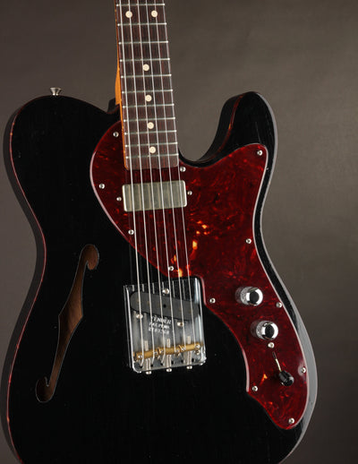 Fender Custom Shop 1950s Thinline Telecaster Black/DLX Closet Classic (USED, 2021)