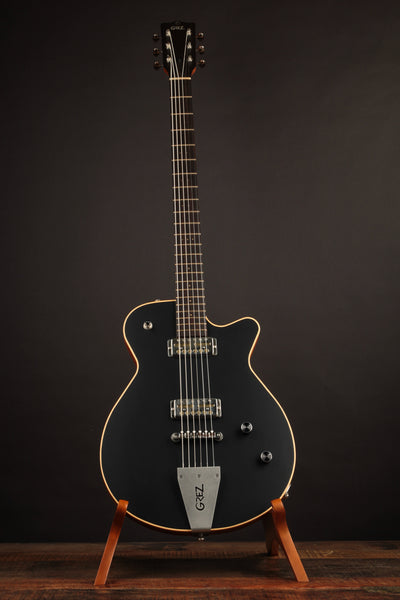 Grez Guitars Mendocino Baritone Black Top Matte (USED, 2022)