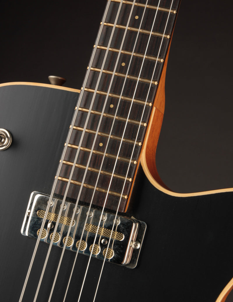 Grez Guitars Mendocino Baritone Black Top Matte (USED, 2022)