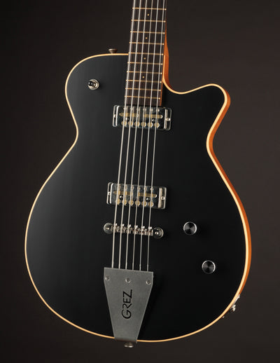 Grez Guitars Mendocino Baritone Black Top Matte (USED, 2022)