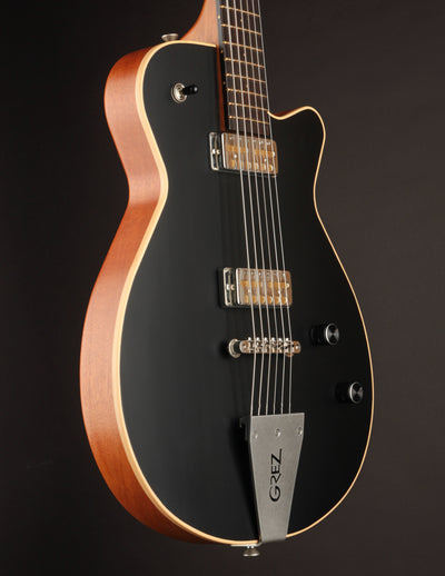 Grez Guitars Mendocino Baritone Black Top Matte (USED, 2022)