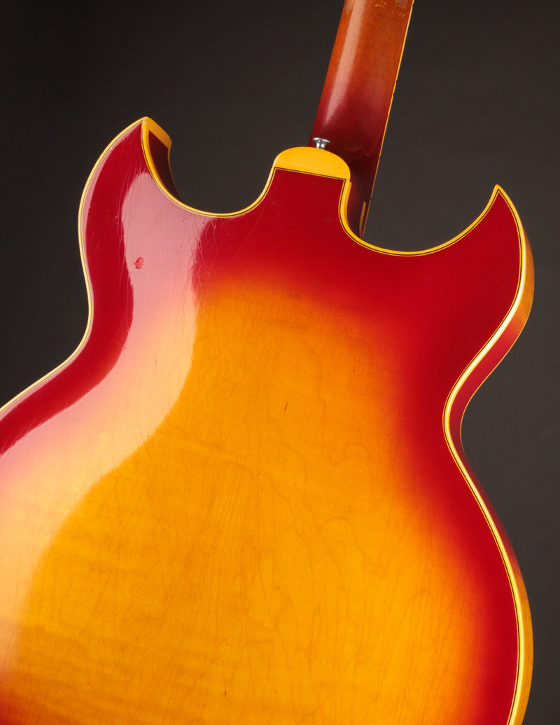 Gibson Trini Lopez Deluxe, Cherry Sunburst (1965)
