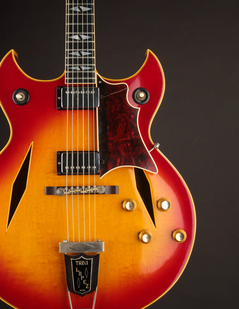 Gibson Trini Lopez Deluxe, Cherry Sunburst (1965)