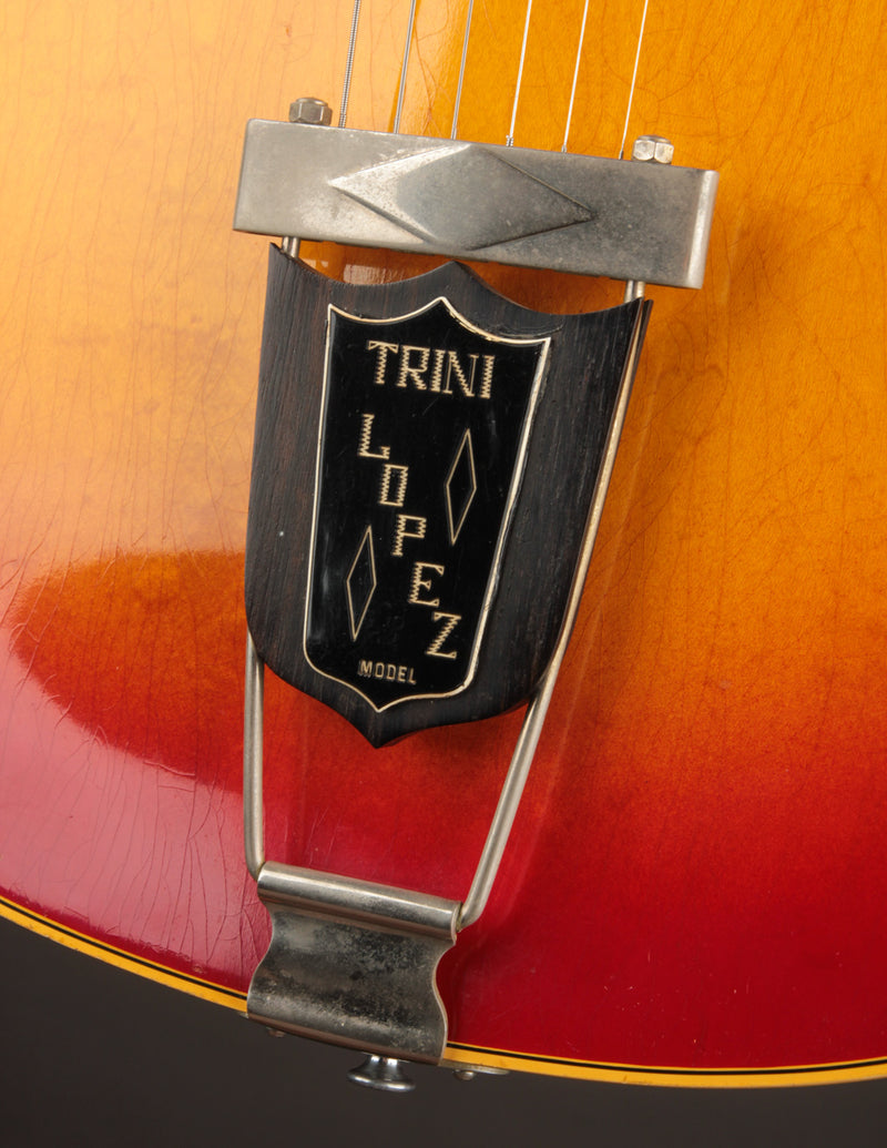 Gibson Trini Lopez Deluxe, Cherry Sunburst (1965)