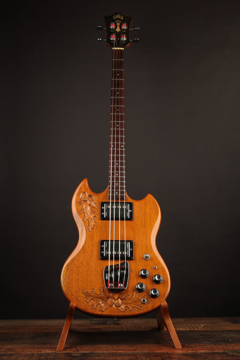 Guild JS-II Bass Oak Leaf & Acorn (1975)
