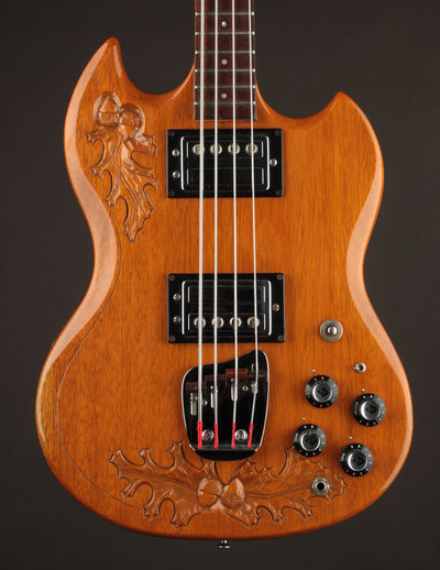 Guild JS-II Bass Oak Leaf & Acorn (1975)