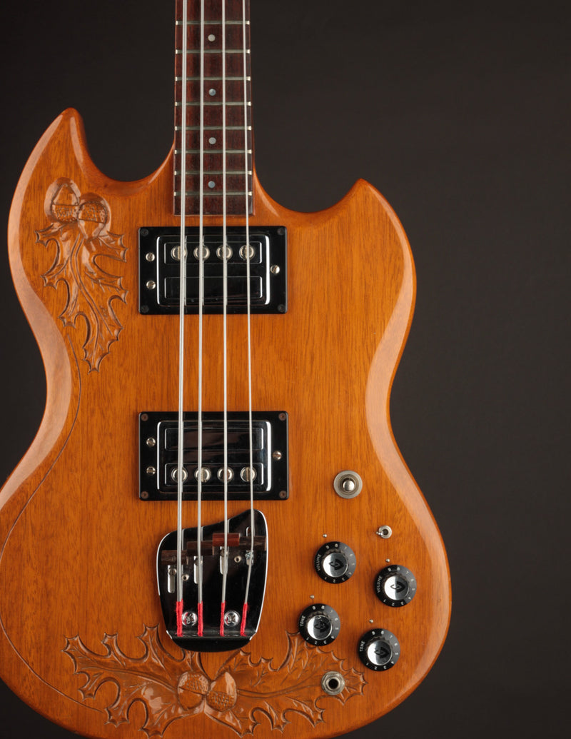 Guild JS-II Bass Oak Leaf & Acorn (1975)