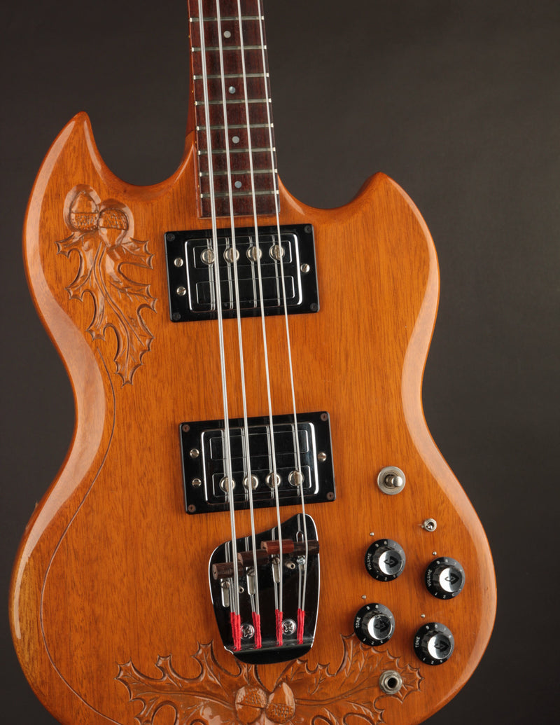 Guild JS-II Bass Oak Leaf & Acorn (1975)