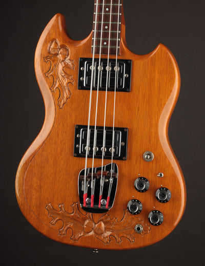 Guild JS-II Bass Oak Leaf & Acorn (1975)
