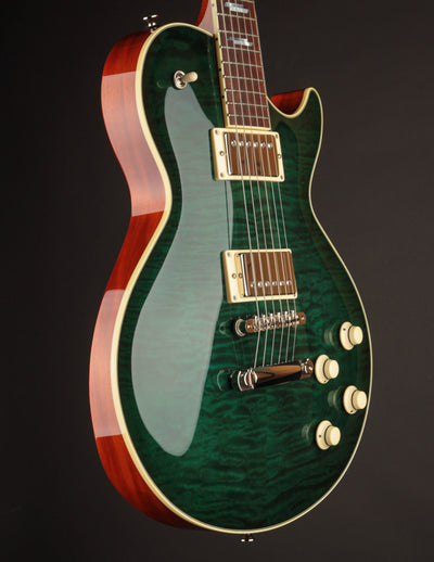 Collings City Limits Deluxe Mermaid Blue Quilt Top w/ Throbaks (USED, 2023)