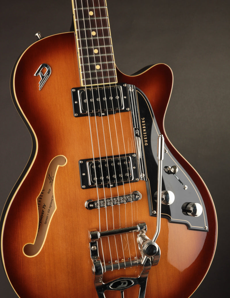 Duesenberg Starplayer TV Semi-Hollow Vintage Burst (USED, 2025)