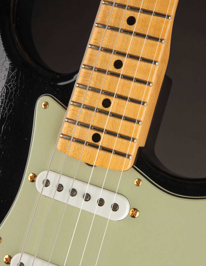 Fender Custom Shop LTD 70th Anniversary Stratocaster Black/DLX Closet Classic (USED, 2024)
