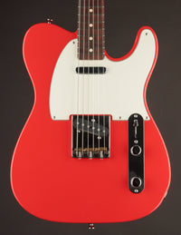 Lentz Traditional Tele Fiesta Red w/Brazilian (USED, 2015)