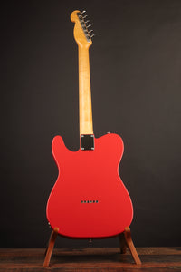 Lentz Traditional Tele Fiesta Red w/Brazilian (USED, 2015)