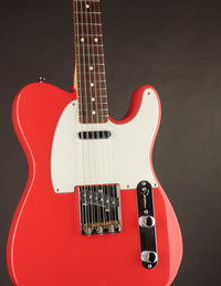 Lentz Traditional Tele Fiesta Red w/Brazilian (USED, 2015)